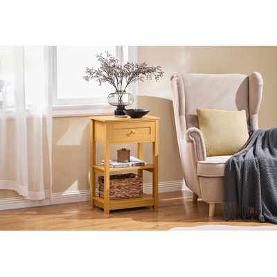 Axton 45cm W Bedside Table