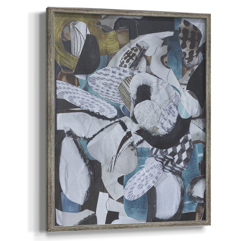 Hawaiian Beach, reproduction encadrée sur verre - bois massif, H 11 po x l 9 po