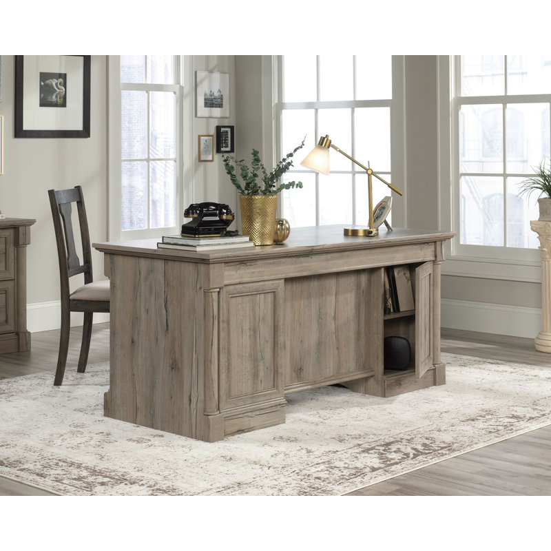 Bureau d'écriture rectangulaire l 65,118 po Panaghia, Gris