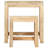 Ninad Glass Nesting Tables