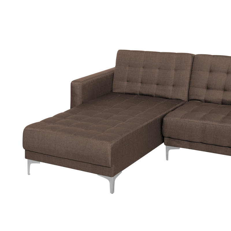 Finnegan 5 Seater Sofa Bed, Brown