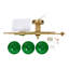 Luminaire mural 3 lumières 27,56 po