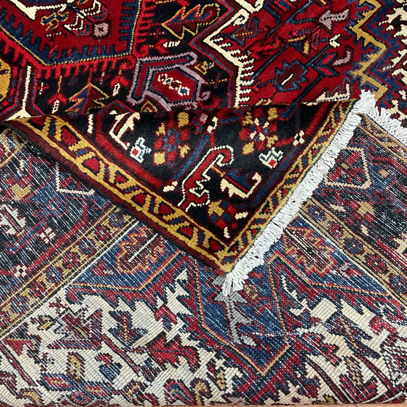 HERAT ORIENTAL Handmade Heriz Wool Rug