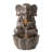 Outdoor Sculptural Fountain with Lights