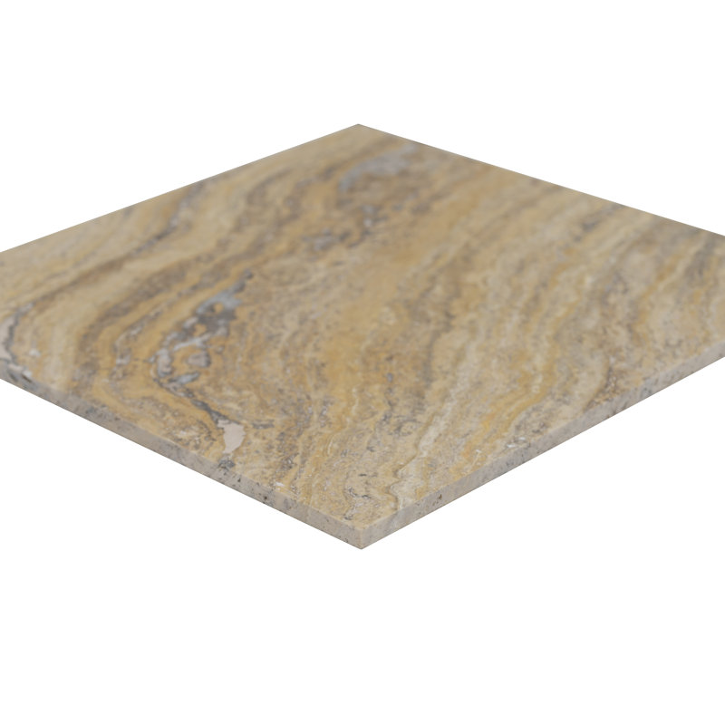 Marzana Aurelia 18 in. x 18 in. Honed Travertine Floor and Wall Tile