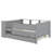 Versatile Twin Daybed With Built-In Drawers And Trundle Bed, Headboard Storage Compartments, Tables, And Convenient USB Charging Station-1971936373