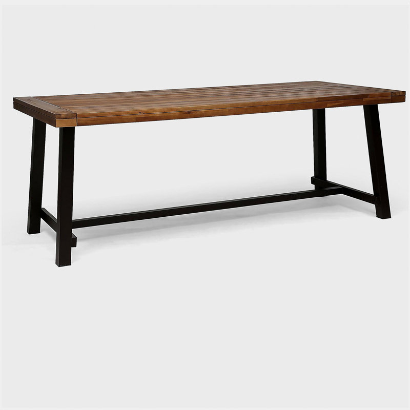 Table de salle à manger d'extérieur, Teck