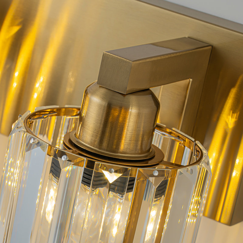 Éclairage pour meuble-lavabo Paislyn, Doré, 5