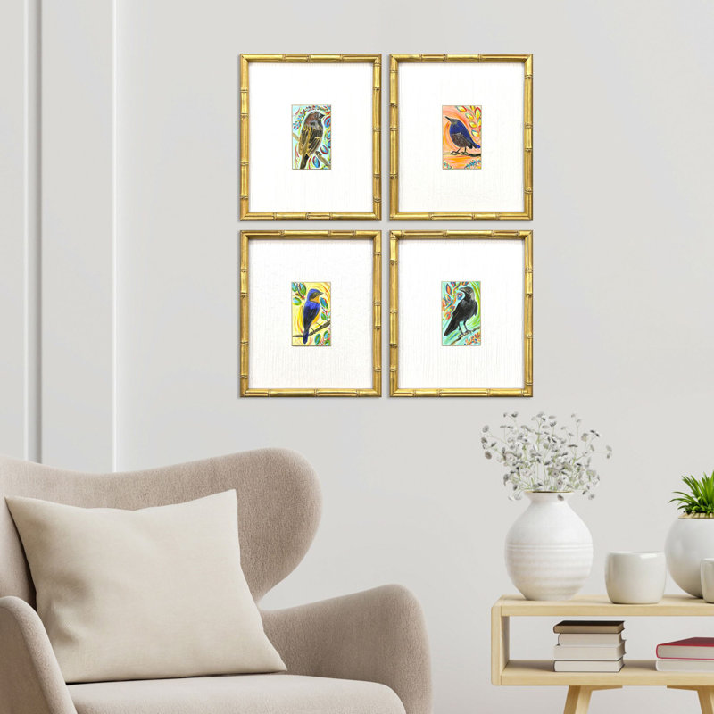 «Sassy Birds», art encadré