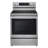 LG 6.3 cu. ft. Electric Single Smart Oven Range with Air Fry, ProBake Convection and Instaview, and Premium Handle-124083310-124083312