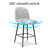 Kanasha 26.9" Swivel Counter Height Bar Stools-734411365-734594570