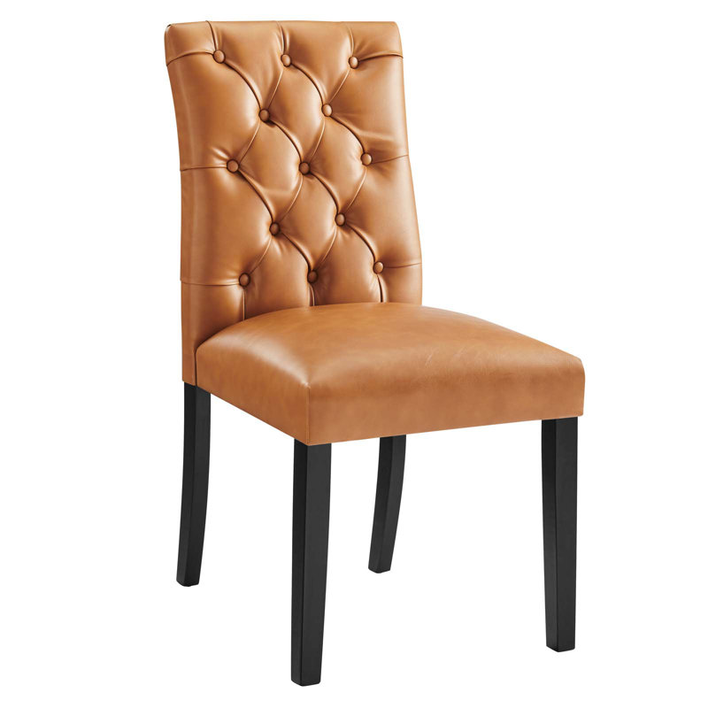 Chaise Duchess par Modway, Brun clair