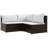 Bedingfield 24.8'' Wide Square Patio Sectional Set with Cushions-1665196193-1665196207