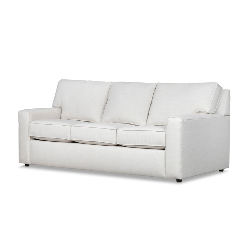 Leigh 84" Square Arm Sofa Bed, Max Beige