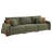 125'' Upholstered Modern Modular Sofa With Wood Legs-117792083