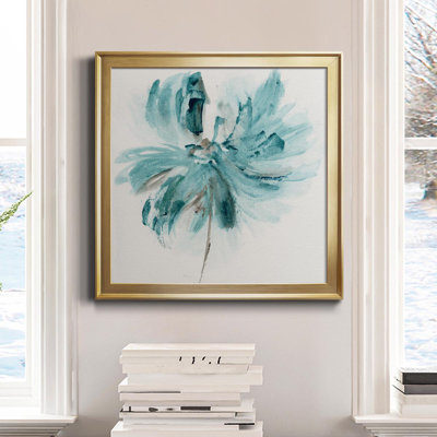 «Blue Dance I», peinture sur toile encadrée