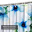 Rideau de douche sans couture avec 12 crochets-966536441