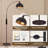 Raedean 70'' Bronze Arched Floor Lamp