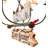 Personalized Canoe 4 Light Chandelier