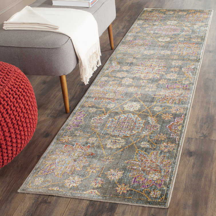 Beausejour Viscose Ikat Rug in Brown/Gray