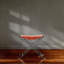Tabouret pliable en cuir et métal Russet-1767290196