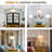 Mid Century Pendant Lamp Gold Nordic