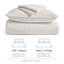 Ensemble de courtepointe 100% coton gaufré Stonewashed-119236246-119236248