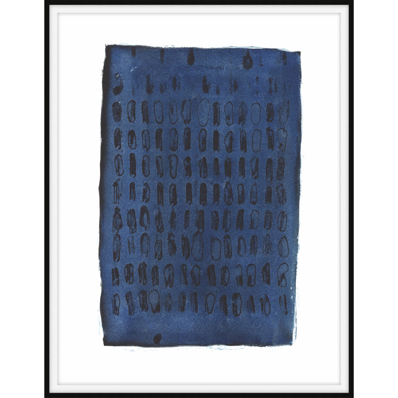 Abstract Print by Simone Christen, 42.75" H x 33.75" W