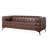 Modern Square Arm 3-Seater Sofa With Detachable Cushion And Stylish Design