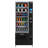 Refrigerated Snack Vending Machine with 36 Slots with Bill and Coin Acceptor in Black (KM-VMR-30-BC)