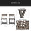 CHAISE, ensemble de 2-1988671309
