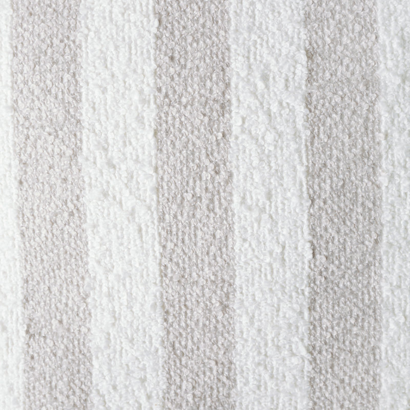 Boucle Stripe Cushion, Beige