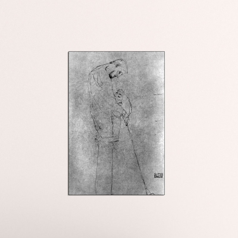 Gustav Klimt - Wrapped Canvas Print, 90cm H x 60cm W x 1.8cm D