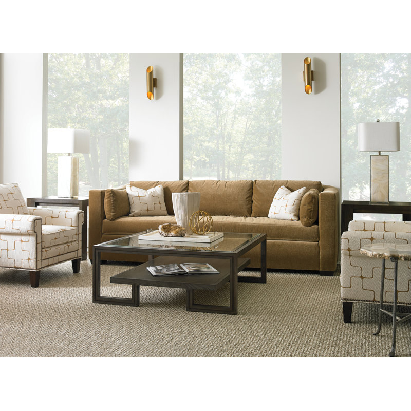 North Shore Coffee Table, Smoked Ash-Sandblasted