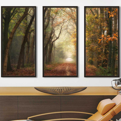 «Path Of Dreams» par Lars Van De Goor, reproduction sur toile flottante 3 pièces