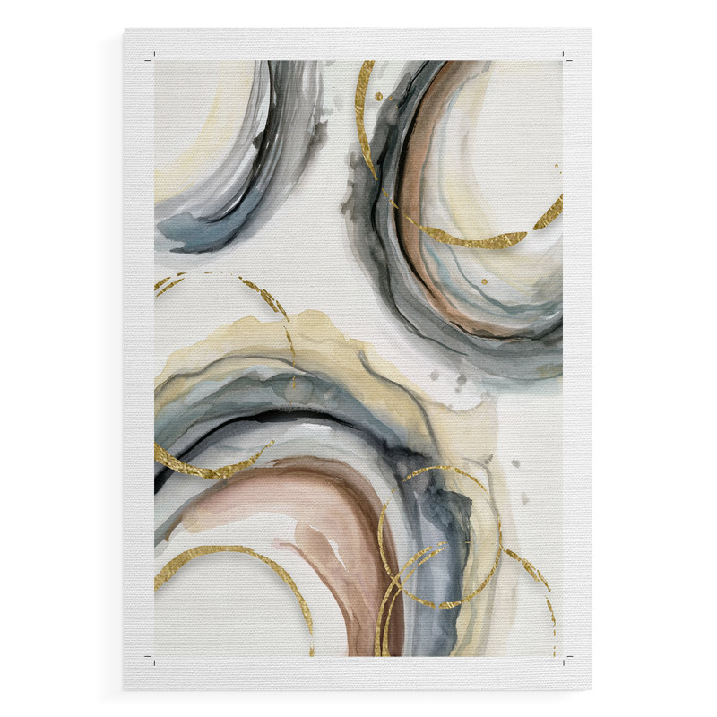 Or élastique II - impression sur toile seulement - non encadrée, H 18 po x l 12 po