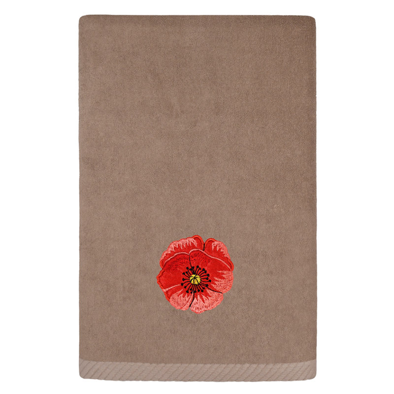 2 Piece Turkish Cotton Fingertip Towel Set, Cocoa