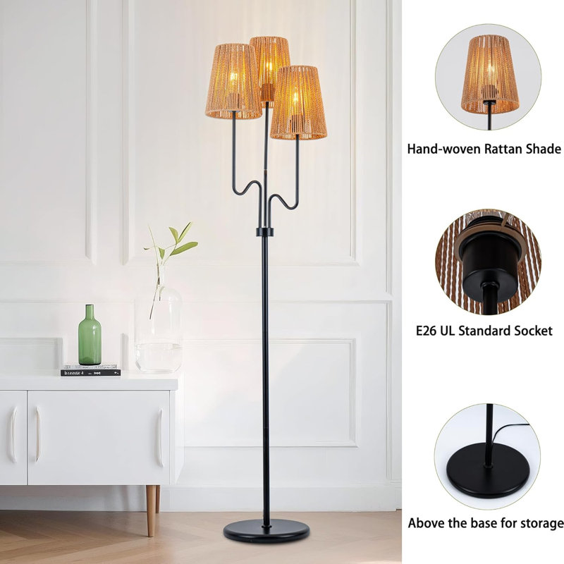 Bohemian Floor Lamp, Matte