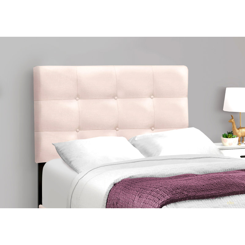 Lit, taille simple, tapissier, chambre à coucher, cadre seulement, jeunesse, adolescent, juvénile, transitionnel, Rose
