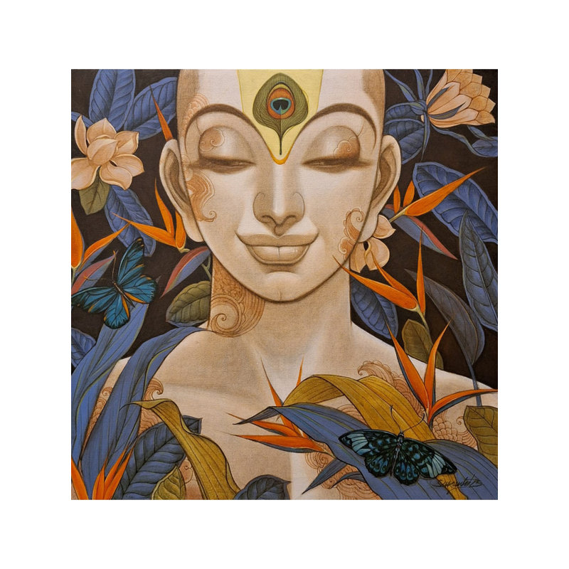 Peinture sur toile Satchitananda