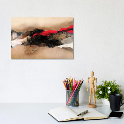 Lava Flow by Roberto Moro - Wrapped Canvas Painting