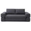 Canapé-lit convertible de 81 pouces avec support en mousse haute densité, canapé de plancher pliant 3-en-1 pour le salon, la chambre à coucher ou le salon.-128896246
