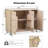 Versatile Solid Wood Handwoven Kitchen Island With Drop Leaf And Stylish Features-1394061685