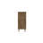 Bradley 54" Mid-Century Modern Sideboard with 4 Shelves in Rustic Brown-1691207980