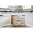Two-Tier Maple Solid Bottom Girasolo For Left Door/Blind Right Corner Cabinet - 12" Opening-102782854