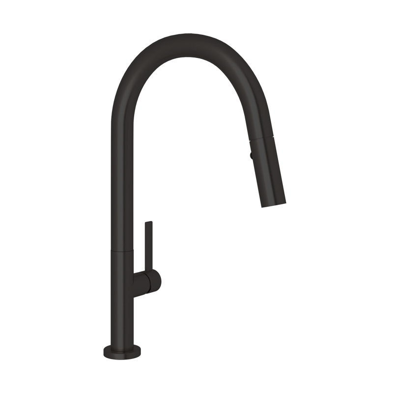 Lux Pull-Down Kitchen Faucet, Matte Black