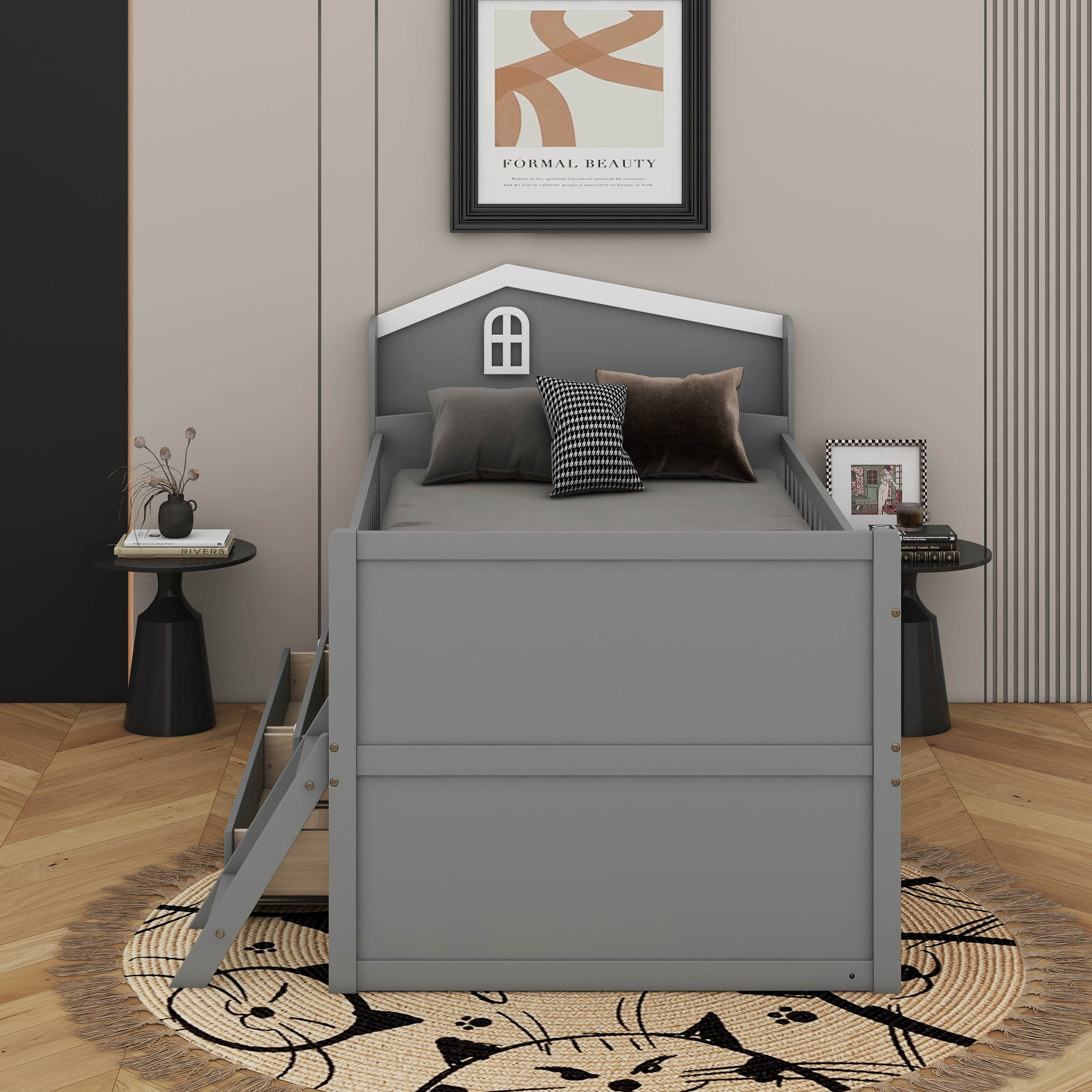 Ophelia & Co. Twin Bed Frame With Storage Drawers - Wayfair Canada