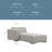 Rex Sofa Module 44-inches W x 69.5-inches D, Handcrafted Modern-Style Chaise Lounge Chair-1474756655
