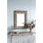 Accent Mirror, Rectangle Wall Accent Mirror With Distressed Wood Frame
