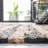 Felix Striped Handwoven Cotton/Jute Black/Beige Area Rug-819938981